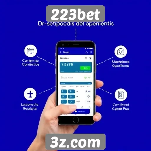 Funcionalidades do aplicativo móvel 223bet
